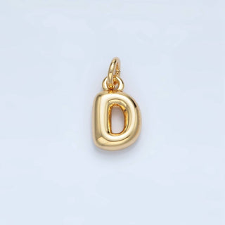 16K Micro Initial Letter Balloon Charm