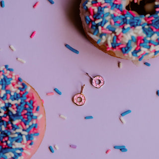 The Sis Kiss - Donut Charm: Silver