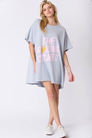 Rolling Stones T-shirt Dress