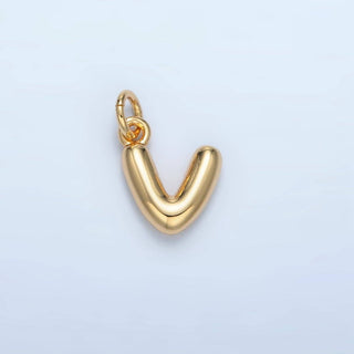16K Micro Initial Letter Balloon Charm