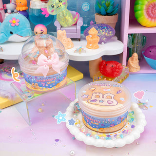 Kawaii Slime Company - Sandcastle Cove Signature Dome™ Slime