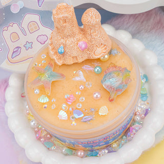 Kawaii Slime Company - Sandcastle Cove Signature Dome™ Slime