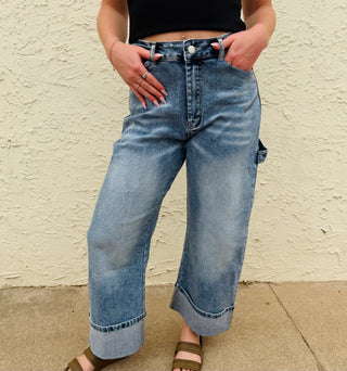 The Everyday Cuffed Denim Jeans