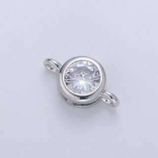 Mini Bezel Charm Connector