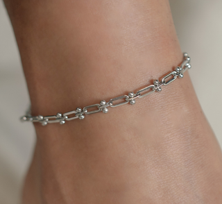 The Sis Kiss - Santorini Anklet (Water Resistant): Gold