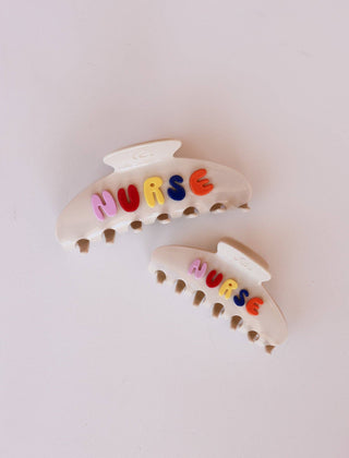 KAXI - NURSE 3D ACETATE CLAW: COLORFUL / OVERSIZED