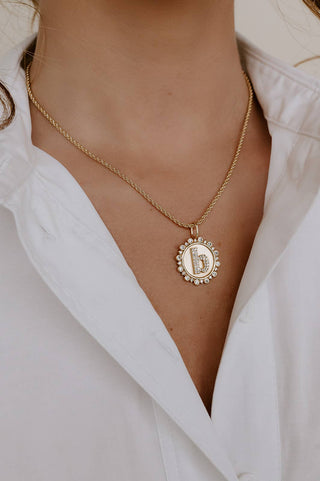 The Sis Kiss - Skinny Rope Chain Necklace