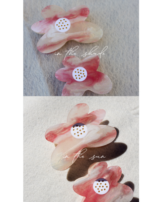 KAXI - COLOR CHANGING CLAWS: COTTON CANDY RECTANGLE / SMALL