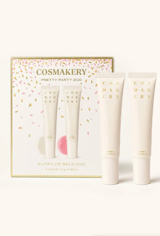 COSMAKERY Glowy Lip Balm Duo