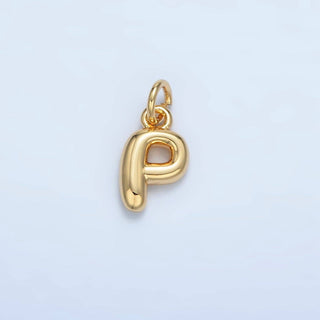 16K Micro Initial Letter Balloon Charm