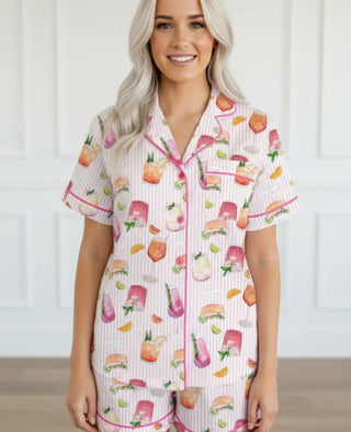 Pink Drink Lounge Pajama Set