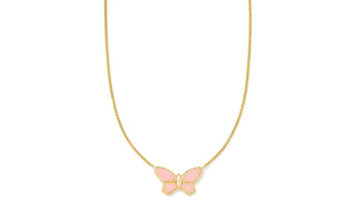Dolly Parton Butterfly Pendant Necklace