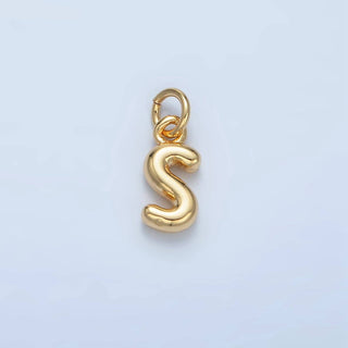 16K Micro Initial Letter Balloon Charm