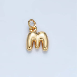 16K Micro Initial Letter Balloon Charm