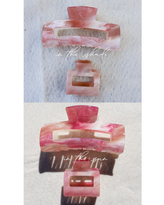 KAXI - COLOR CHANGING CLAWS: COTTON CANDY RECTANGLE / SMALL
