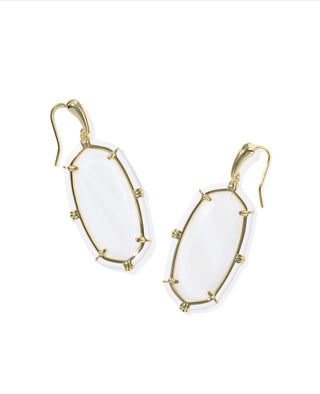 Elle Enamel Drop Earrings