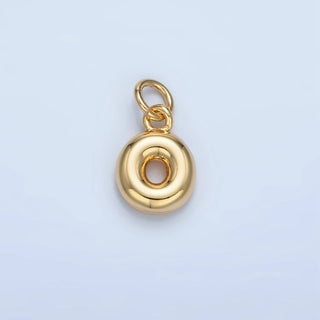 16K Micro Initial Letter Balloon Charm