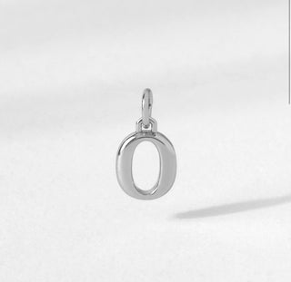 Origami Owl - Silver Cham Initial Pendant