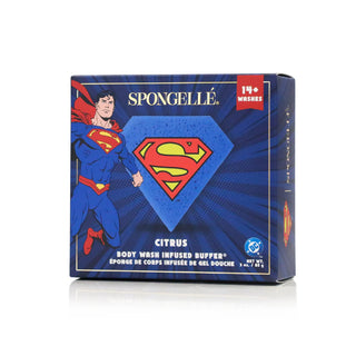 Superman Citrus Body Buffer | DC Superhero