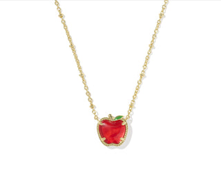 Apple Pendant Necklace