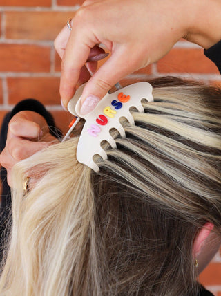 KAXI - NURSE 3D ACETATE CLAW: COLORFUL / OVERSIZED