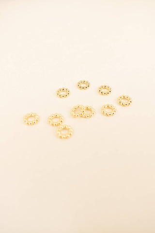 The Sis Kiss - Pixie Charm Spacer: Silver