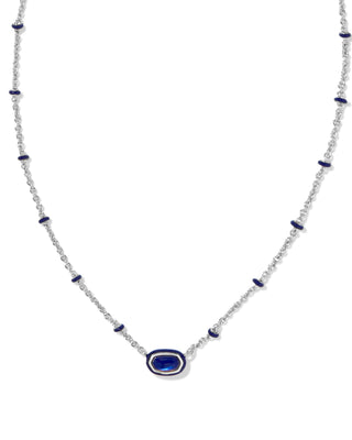 Mini Elisa Enamel Frame Pendant