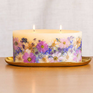Rosy Rings - Statement Botanical Candle - Roman Lavender