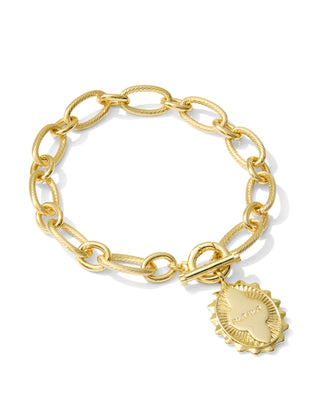 Mama Link and Chain Bracelet