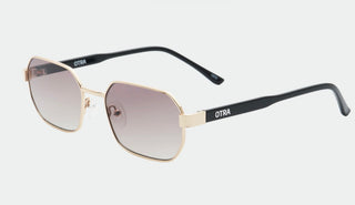 Hannah Sunglasses - Gold / Smokey Brown