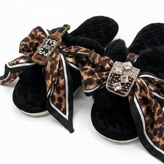 Whiskey Glass Slippers