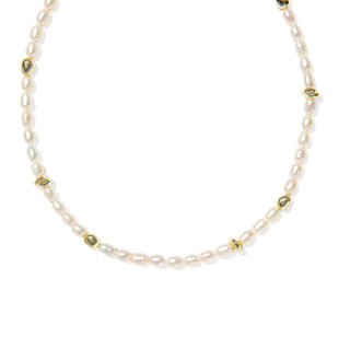 Gabriella Gold Pearl Stand Necklace