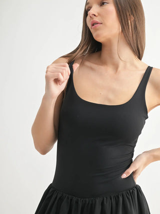 Luna Bubble Active Mini Dress