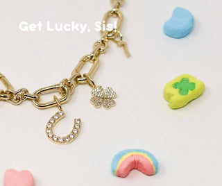 The Sis Kiss - Number Charms : Gold