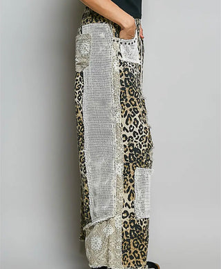 Wild Child Woven Denim Pants