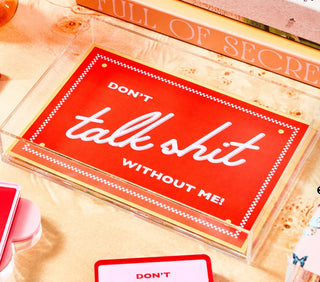 TART - Snarky Red Small Tray