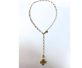 Chelsea Lariat Double Clasp Necklace