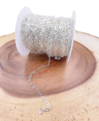 Beads Creation - Shiny Heart Chain