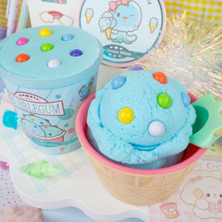 Kawaii Slime Company - Bubblegum Scented Ice Cream Pint Slime