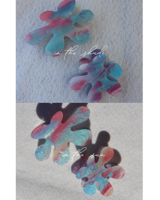 KAXI - COLOR CHANGING CLAWS: COTTON CANDY FUNKY / SMALL