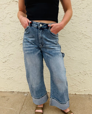 The Everyday Cuffed Denim Jeans