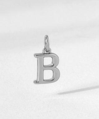 Origami Owl - Silver Cham Initial Pendant