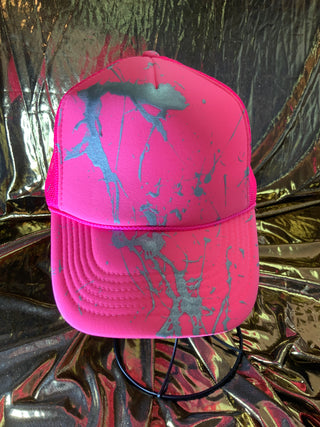 OTTO Splatter Paint Effect Trucker Hat