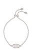 Rhodium Iridescent Drusy