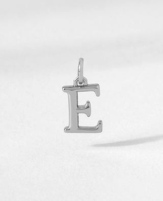 Origami Owl - Silver Cham Initial Pendant