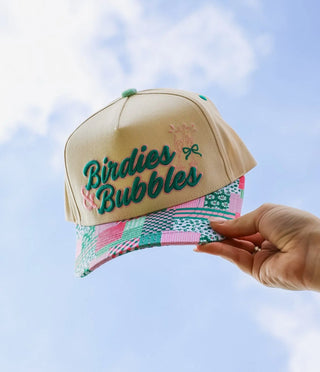 The Birdies & Bubbles Canvas Cap