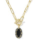 Gold Black Agate