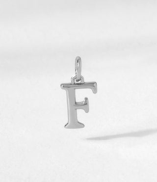 Origami Owl - Silver Cham Initial Pendant