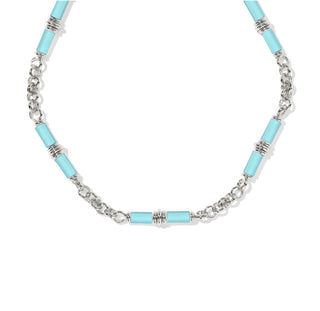 Bree Beaded Delicate Chain Necklace