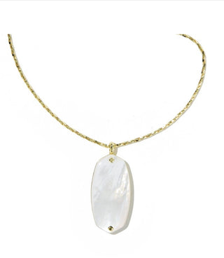 Danielle Riveted Long Pendant Necklace
